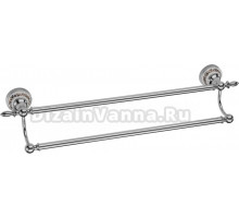Полотенцедержатель Savol 68а S-06848A хром, двойной