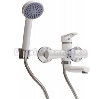 Смеситель для ванны с душем РМС SL77W-009E белый