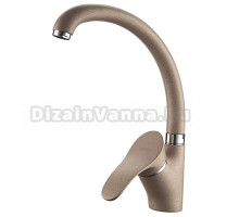 Смеситель для кухни Ledeme L4101K бежевый матовый