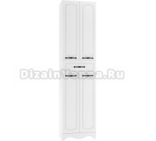 Шкаф-пенал Домино Rich 50 белое дерево