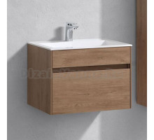 Тумба с раковиной Vincea Chiara 60 натуральный дуб