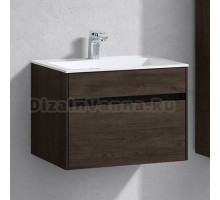 Тумба с раковиной Vincea Chiara 60 темный дуб