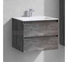 Тумба с раковиной Vincea Luka 60 2 ящика, камень