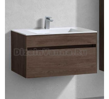 Тумба с раковиной Vincea Chiara 80 темный дуб