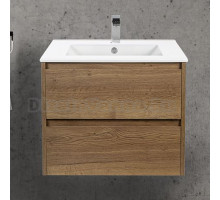 Тумба с раковиной Vincea Gio 60 дуб табак