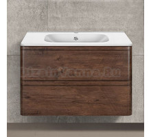 Тумба с раковиной Vincea Vico 80 темный дуб