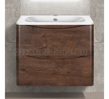 Тумба с раковиной Vincea Paola 60 темный дуб