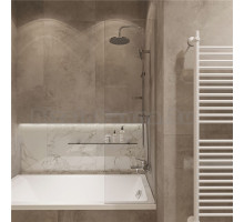 Шторка на ванну DIWO Ростов 4GW014 неподвижная, 40x150