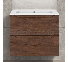 Тумба с раковиной Vincea Norma 60 темный дуб