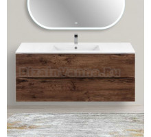 Тумба с раковиной Vincea Mia 120 темный дуб