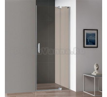 Душевая дверь в нишу Cezares Slider B 1 100/110 BR Cr профиль хром, стекло бронза