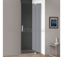 Душевая дверь в нишу Cezares Slider B 1 70/80 Grigio Cr профиль хром, стекло серое