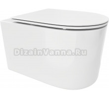 Унитаз подвесной Cerutti Spa Tanaro Aria 8910 безободковый, с микролифтом