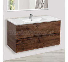 Тумба с раковиной Vincea Mia 100 темный дуб