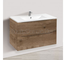 Тумба с раковиной Vincea Mia 80 дуб винтаж, раковина VBS-13980