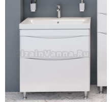 Тумба с раковиной Runo Афина 80