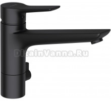 Смеситель для кухни Kludi Mix 329063975 с переключателем, черный матовый