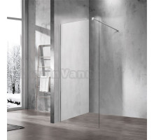 Душевая перегородка Vincea Walk-in VSW-1H110CL 110 см, профиль хром, стекло прозрачное