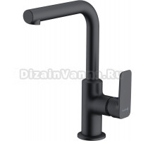 Смеситель для раковины Kludi Pure&Style 400243975 черный матовый