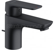 Смеситель для раковины Kludi Pure&Style 403823975 черный матовый
