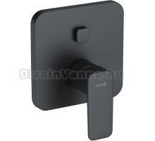 Смеситель для ванны с душем Kludi Pure&Style 406593975 черный матовый