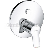 Смеситель для ванны с душем Kludi Pure&Easy 376590565