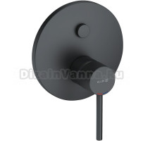 Смеситель для ванны с душем Kludi Bozz 386593976 черный матовый