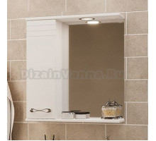 Зеркало Emmy Рио 55 L, с подсветкой