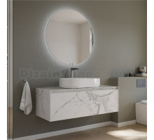 Мебель для ванной Sancos Stone 120 Statuario white