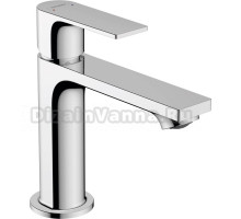 Смеситель для раковины Hansgrohe Rebris E 72559000 технология CoolStart, с донным клапаном, хром