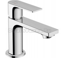 Смеситель для раковины Hansgrohe Rebris E 72587000 технология CoolStart, с донным клапаном, хром