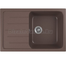 Мойка кухонная Domaci Бьелла DMC-76-345 шоколад