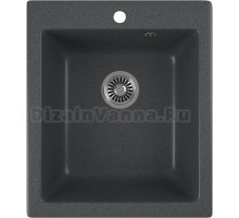 Мойка кухонная Domaci Бьелла DMC-17-343 антрацит