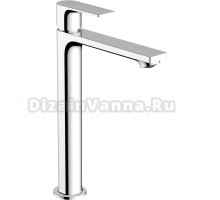Смеситель для раковины Hansgrohe Rebris E 72591000 технология CoolStart, с донным клапаном, хром