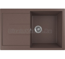 Мойка кухонная Domaci Бьелла DMC-25-345 шоколад