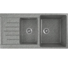 Мойка кухонная Domaci Бьелла DMC-98K-309 темно-серая