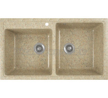 Мойка кухонная Domaci Бьелла DMC-85K-302 песочная
