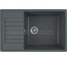 Мойка кухонная Domaci Бьелла DMC-78L-343 антрацит
