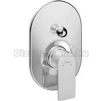 Смеситель для ванны с душем Hansgrohe Rebris E 72458000 С ВНУТРЕННЕЙ ЧАСТЬЮ, хром