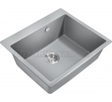 Мойка кухонная Milacio Murcia Cuarzo 60 MC.77013 серый металлик