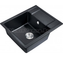 Мойка кухонная Milacio Navarra Cuarzo 60 MC.77071 черная матовая