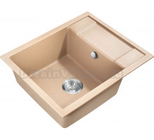 Мойка кухонная Milacio Navarra Cuarzo 60 MC.77074 бежевая