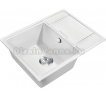 Мойка кухонная Milacio Navarra Cuarzo 65 MC.77062 белая