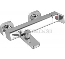 Смеситель для ванны с душем Ravak 10° Free X070131 нержавеющая сталь