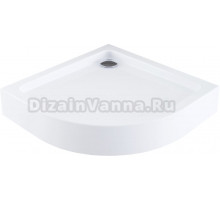 Поддон для душа Aquanet GL180 90x90 четверть круга
