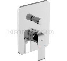 Смеситель для душа Ravak Flat X070123 нержавеющая сталь