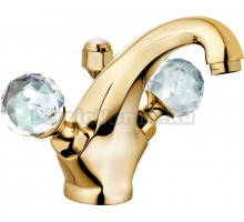 Смеситель для раковины Kludi 1926 5101045G4 позолоченный, 23 кар