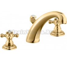 Смеситель для раковины Kludi 1926 510434520 позолоченный, 23 кар