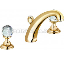 Смеситель для раковины Kludi 1926 5104345G4 позолоченный, 23 кар