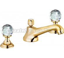 Смеситель для раковины Kludi 1926 5104645G4 позолоченный, 23 кар